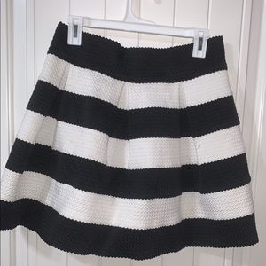 Black and white skirt